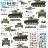 Star Decals 35-C1221 M3 and M3A1 Stuart. US Army.US Army Stuarts in the Pacific.Philippines, Bougainville, Kwajalein Atoll and Makin Atoll / Tarawa 1/35