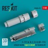 Reskit RSU48-473 F-111 (A,B,C,D,E) exh.nozzles (open & closed) 1/48