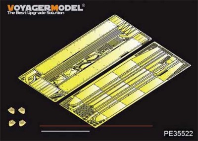 Voyager Model PE35522 Modern Russian T-62 Medium Tank Mod.1984 Fenders and Skirts for Trumpeter 01554 1/35