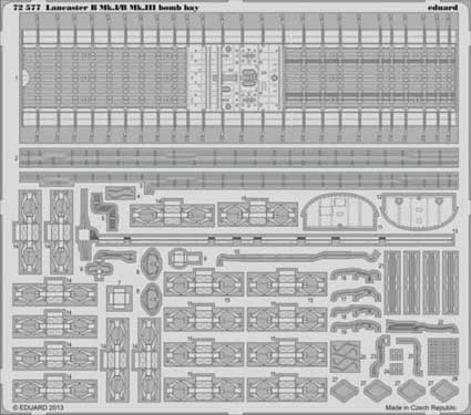 Eduard 72577 Lancaster B Mk.I/B Mk.III bomb bay