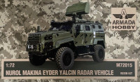 Armada Hobby M72015 Nurol Makina Eyder Yalcin Radar Vehicle 1/72
