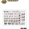 Star Decals 48-B1005 HJ Panthers.12. SS-Hitlerjugend Pz.Kpfw.V in France 1944.Panther Ausf.A, Panther Ausf.D and Panther Ausf.G 1/48
