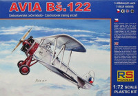 Rs Model 92069 Avia Bs.122 Training plane (5 decal versions) 1/72