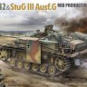 Takom 8017 Немецкая САУ StuH42&StuG III Ausf.G средняя 2 в 1 1/35