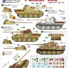 Star Decals STAR35855 East Prussia/Koenigsberg #2. Panzer-MixPanther Ausf.A, Pz.Kpfw.VI Tiger I Late 1/35