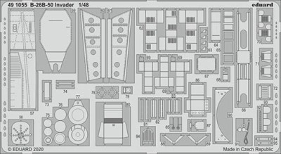 Eduard 491055 SET B-26B-50 Invader (ICM)