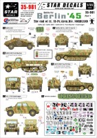 Star Decals STAR35981 Berlin #1. The end of 11. SS-Nordland 1/35