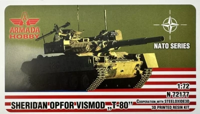 Armada Hobby N72177 Sheridan OPFOR VISMOD 'T-80' (3D kit) 1/72