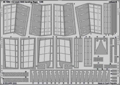 Eduard 481082 SET SR-71A engines (REV) 1/48