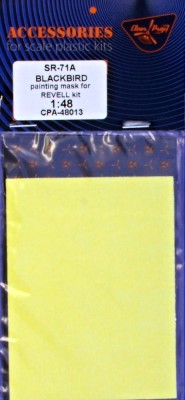 Clear Prop CPA48013 SR-71A Blackbird Painting mask (REV) 1/48