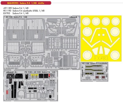 Eduard BIG49295 Sabre F.4 (AIRFIX) 1/48