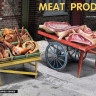 Miniart 35649 Meat Products (wooden crates & cart) 1/35
