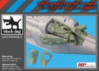 Black Dog A48056 Westland Lynx AH-7 engine (AIRFIX) 1/48