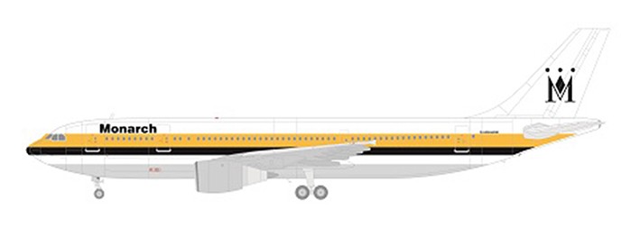 F-rsin Plastic FRP4083 Airbus A300-600 Monarch laser-printed decals (includes Revell RV4206 Beluga parts) 1/144