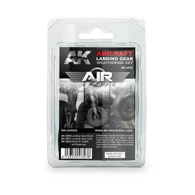 AK Interactive AK-02030 Эфектыдля авиационных шасси (пыль ,грязь, ржавчина)