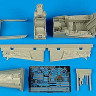 Aires 2106 F-8J Crusader cockpit set 1/32