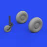 Eduard 648755 BRASSIN Beaufighter Mk.X wheels (TAM) 1/48