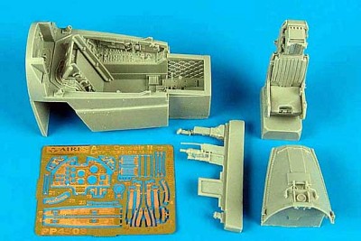 Aires 4508 A-7E Corsiar II late v. cockpit set 1/48