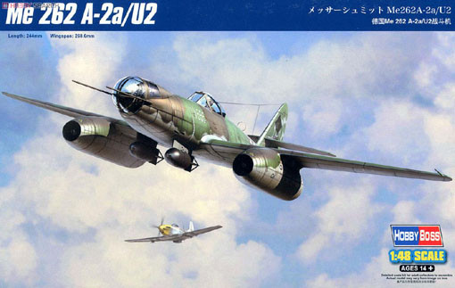 Hobby Boss 80377 Me 262 A-2a/U2 1/48