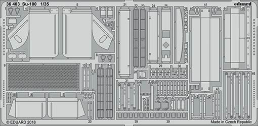 Eduard 36403 Su-100 1/35