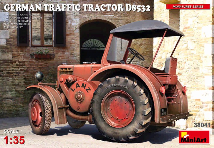 MiniArt 38041 German Traffic Tractor D8532 (incl.PE&decal) 1/35