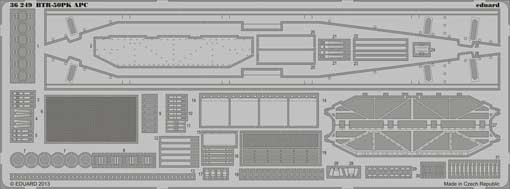 Eduard 36249 1/35 Фототравление для BTR-50PK APC