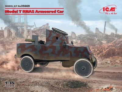 ICM 35669 Бронеавтомобиль Model T RNAS 1/35