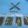Metallic Details MDR48114 Boeing B-29 Propellers set late type (designed to be used with Monogram and Revell kits) 1/48
