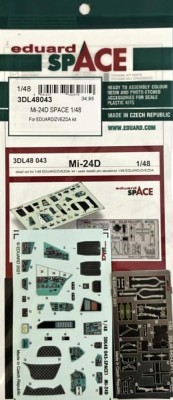 Eduard 3DL48043 Mi-24D SPACE (EDU/ZVE) 1/48