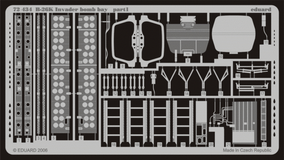 Eduard 72434 B-26C/K bomb bay ITA