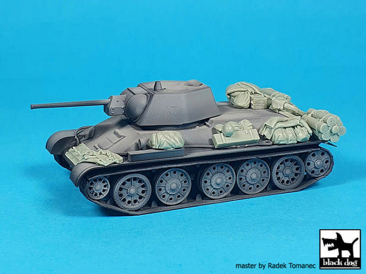 Blackdog G72140 T-34/76 accessories set (ZVE) 1/72