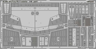 Eduard 48946 Sea Fury FB.11 exterior 1/48