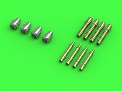 Master AM-24-014 1/24 H.Typhoon Mk.IB early cannons (flat springs)