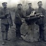 Грань GR35Rk040 37 мм револьверное орудие Hotchkiss на самодельном пехотном станке. Германия 1914 г 1/35