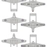 Aims AIMS32D036 de Havilland Vampire F.3, FB.5 & FB.9 Collection' for Infinity models kits 1/32