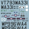 Aims AIMS32D036 de Havilland Vampire F.3, FB.5 & FB.9 Collection' for Infinity models kits 1/32