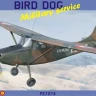 Lf Model P7274 Bird Dog in Military service (6x camo) 1/72