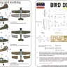 Lf Model P7274 Bird Dog in Military service (6x camo) 1/72