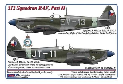AML AMLC32020 Декали 312 Squadron RAF Part II. 1/32