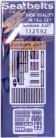 HGW 132592 Seatbelts Junkers Ju 87 Stuka (laser) 1/32