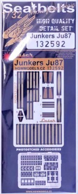 HGW 132592 Seatbelts Junkers Ju 87 Stuka (laser) 1/32