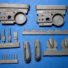 Vector VDS48-084 Re.2002 ниши, стойки и щитки шасси 1/48