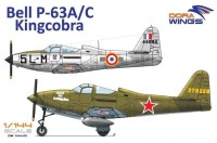 Dora Wings 14401 Bell P-63A/C Kingcobra (9x camo) 1/144