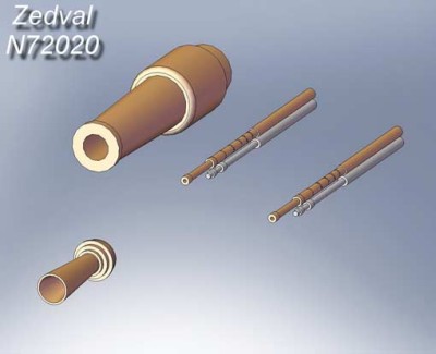 Zedval N72020 Набор деталей для Т-26А 1/72