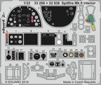 Eduard 33206 1/32 Spitfire Mk.II interior (REV)