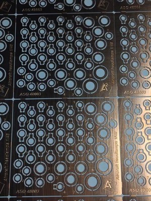 A-Squared AASQ48003 Aircraft Headlight Frames 1/48
