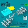 Reskit U35035 Mi-8 Hip weapon mount.fr.w/ BD3-57KrV (early) 1/35