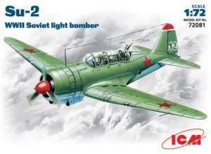 ICM 72081 Су-2, советский легкий бомбардировщик II Мировой войны 1/72