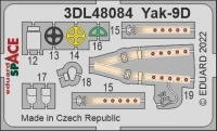 Eduard 3DL48084 Yak-9D SPACE (ZVE) 1/48