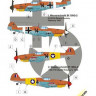 Lf Model C4423 Decals Captured Bf 109G part 1 1/144